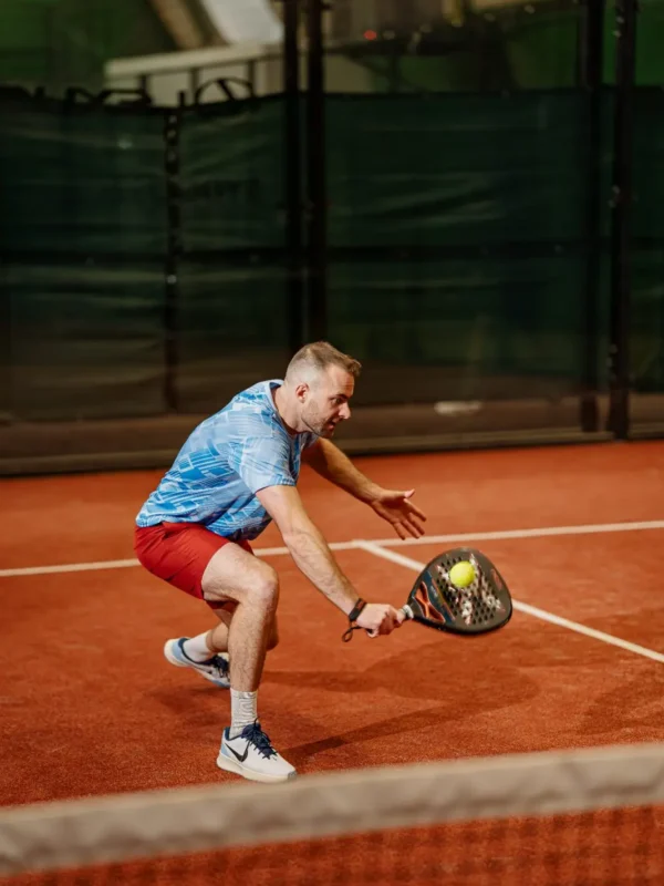 Sebastian Chyliński na korcie